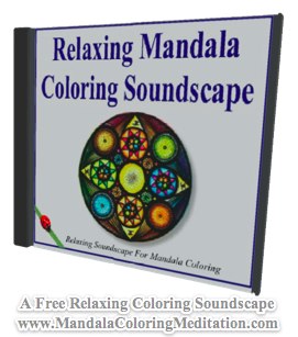 A Relaxing Mandala Coloring Soundscape
