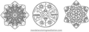 Mandalas to Colour - sneak preview